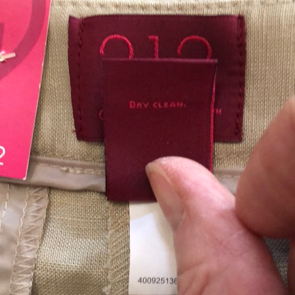 NWT Tan Linen pantsuit. Jacket is fully lined. - Picture 11 of 12